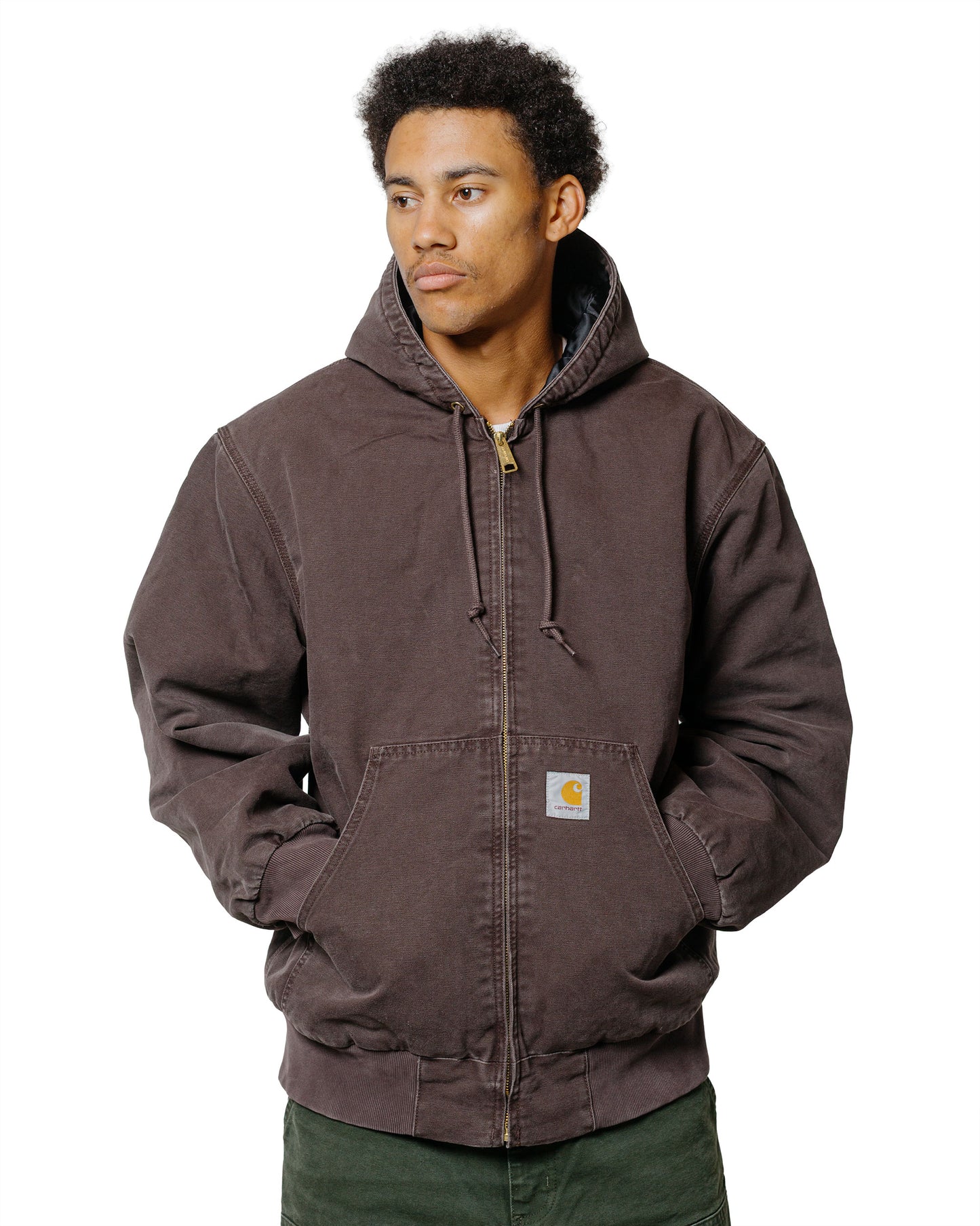 lost & found Carhartt Work In Progress Carhartt W.I.P. OG Active Jacket Tobacco Stone Canvas