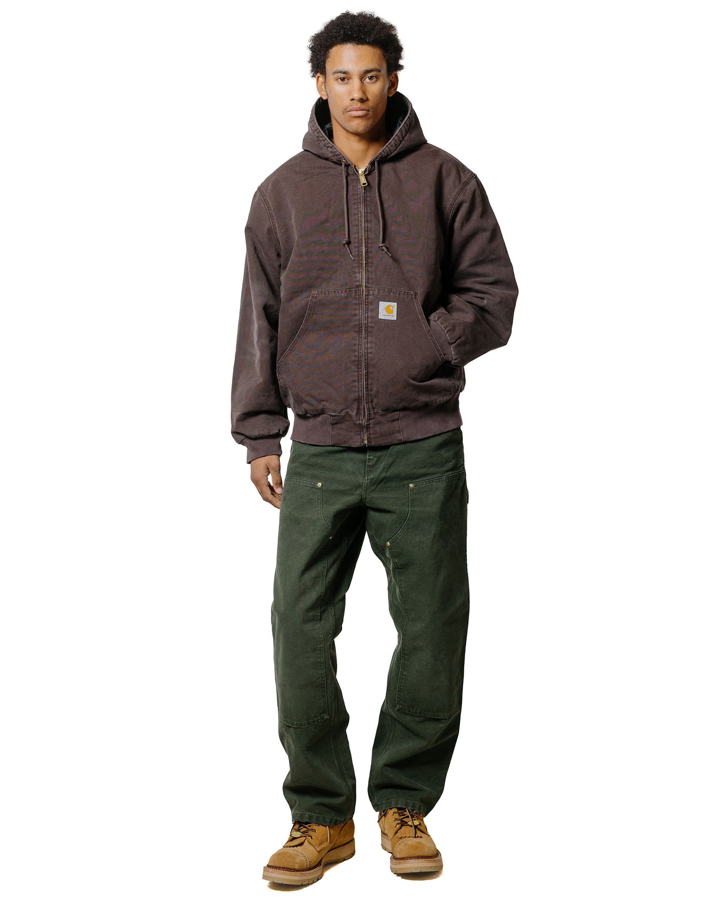 lost & found Carhartt Work In Progress Carhartt W.I.P. OG Active Jacket Tobacco Stone Canvas