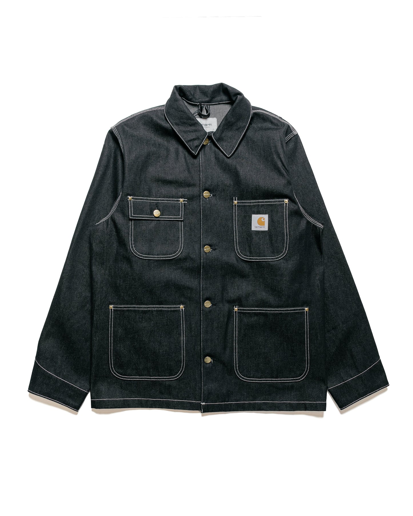lost & found Carhartt Work In Progress Carhartt W.I.P. OG Chore Coat Denim Black Rigid