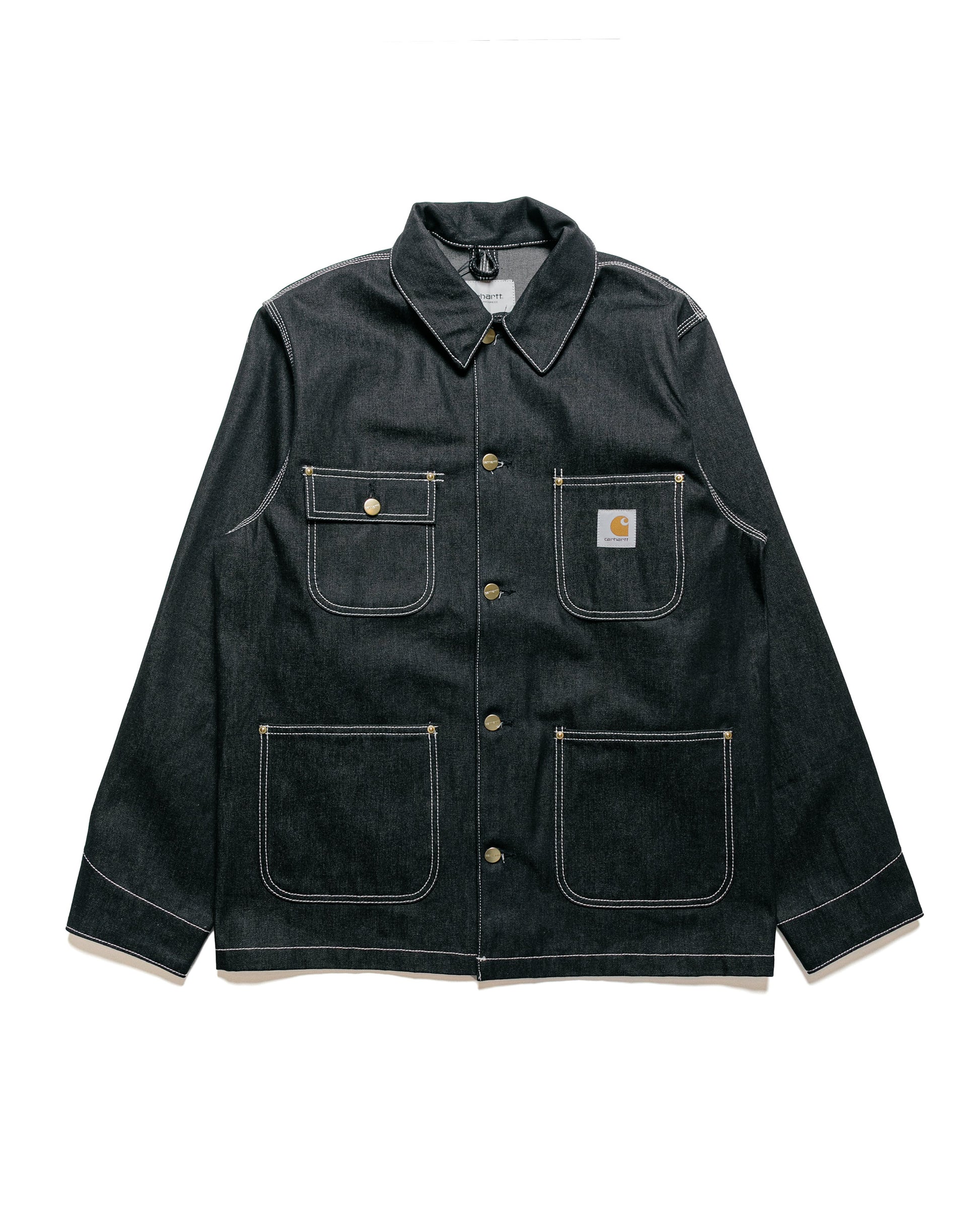 lost & found Carhartt Work In Progress Carhartt W.I.P. OG Chore Coat Denim Black Rigid