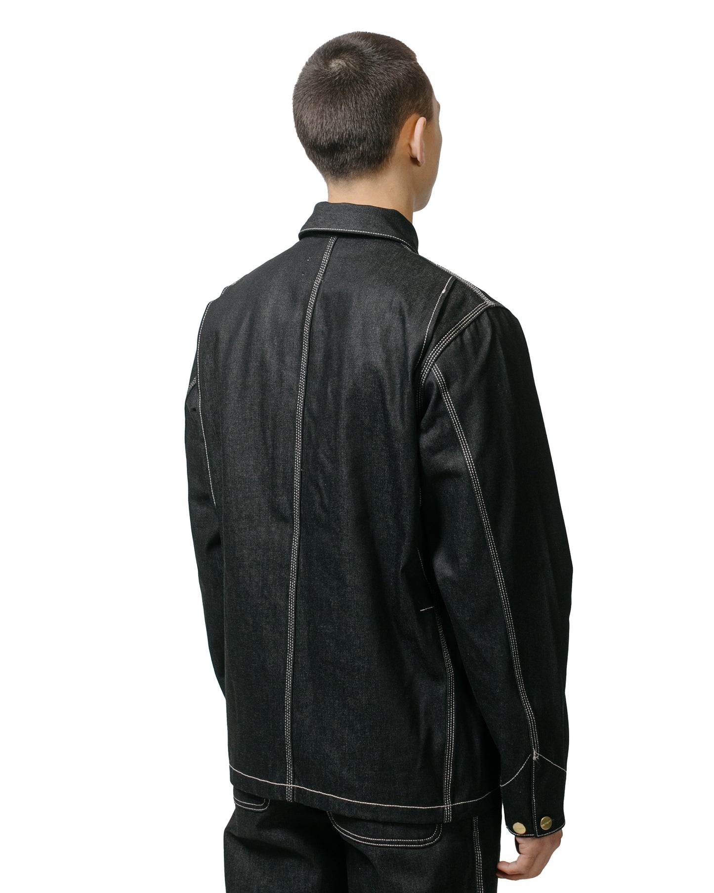 lost & found Carhartt Work In Progress Carhartt W.I.P. OG Chore Coat Denim Black Rigid