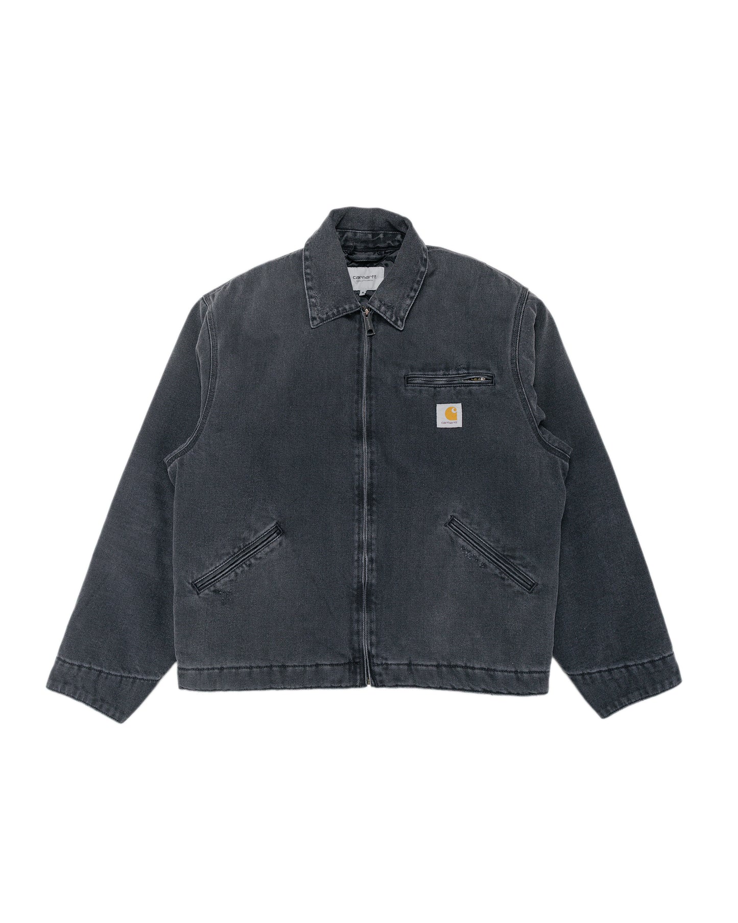 lost & found Carhartt Work In Progress Carhartt W.I.P. OG Detroit Jacket Black Grind Wash