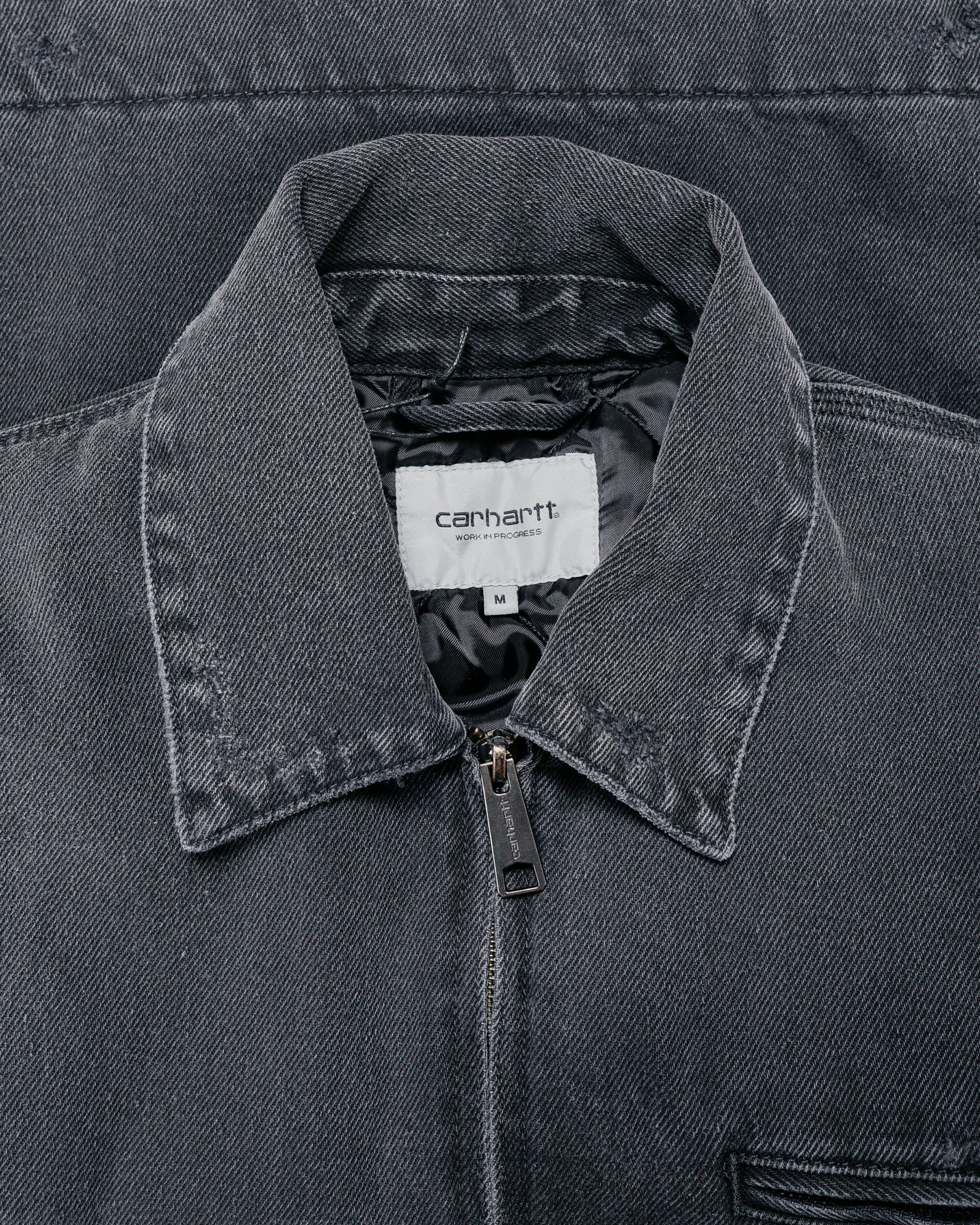 lost & found Carhartt Work In Progress Carhartt W.I.P. OG Detroit Jacket Black Grind Wash