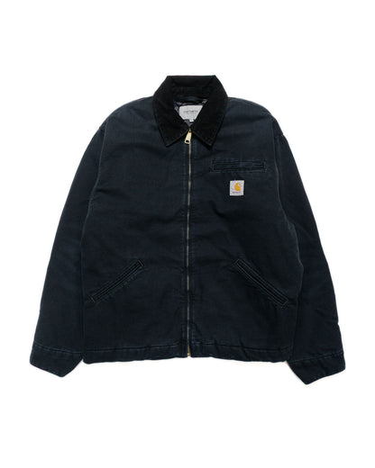 lost & found Carhartt Work In Progress Carhartt W.I.P. OG Detroit Jacket Black/Black Stone Canvas
