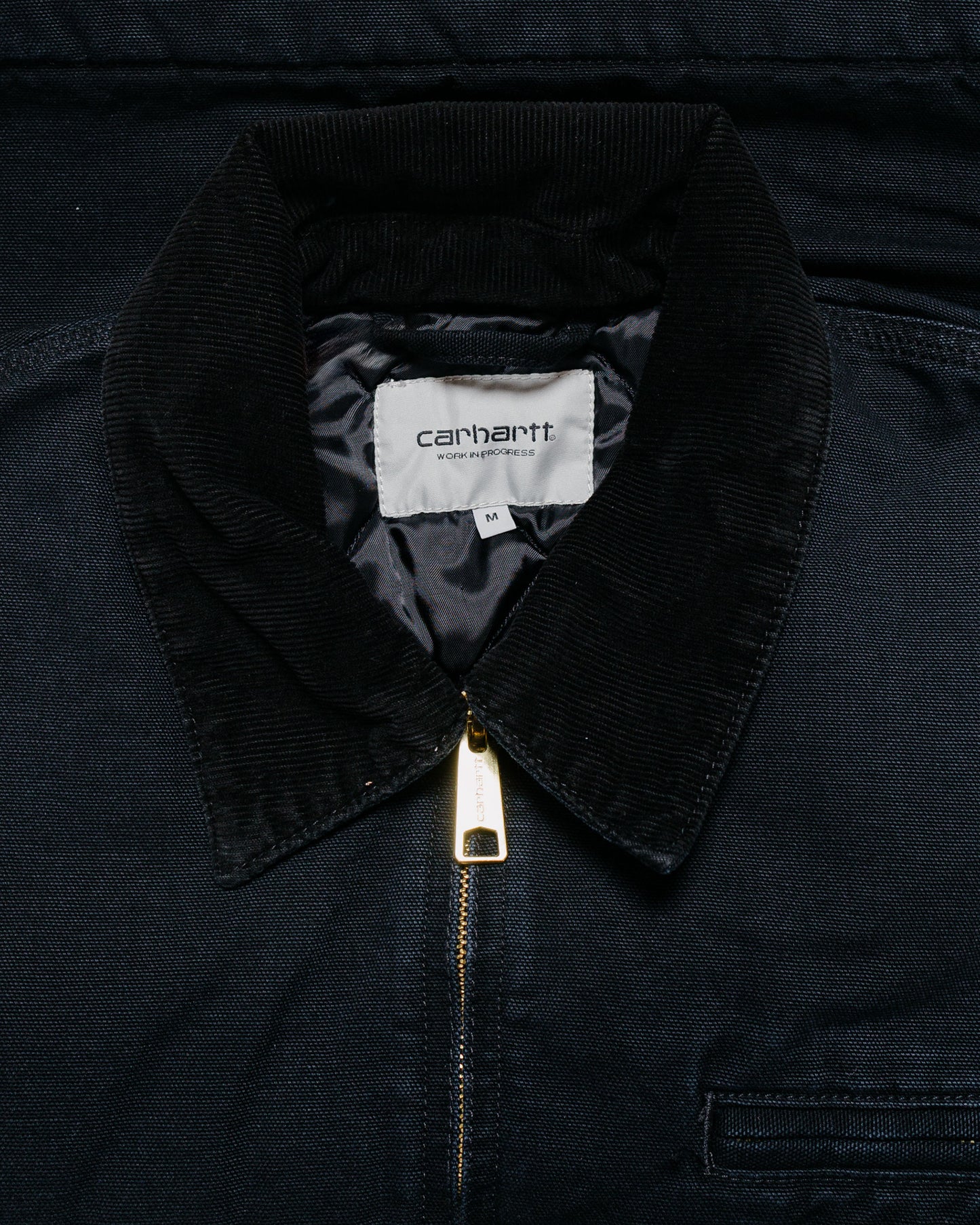 lost & found Carhartt Work In Progress Carhartt W.I.P. OG Detroit Jacket Black/Black Stone Canvas