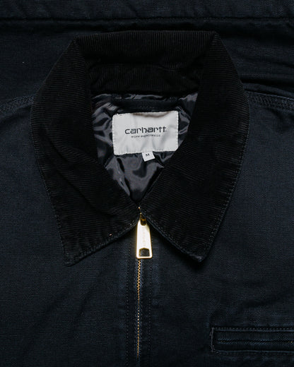 lost & found Carhartt Work In Progress Carhartt W.I.P. OG Detroit Jacket Black/Black Stone Canvas
