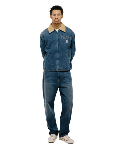 Carhartt W.I.P. OG Detroit Jacket Blue/Dusty H Brown Dark Used Wash