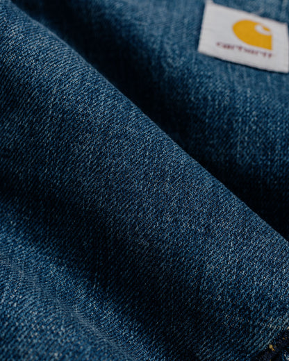 Carhartt W.I.P. OG Detroit Jacket Blue/Dusty H Brown Dark Used Wash