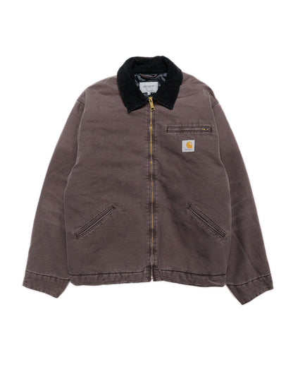 lost & found Carhartt Work In Progress Carhartt W.I.P. OG Detroit Jacket Tobacco/Black Stone Canvas
