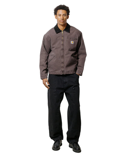 lost & found Carhartt Work In Progress Carhartt W.I.P. OG Detroit Jacket Tobacco/Black Stone Canvas