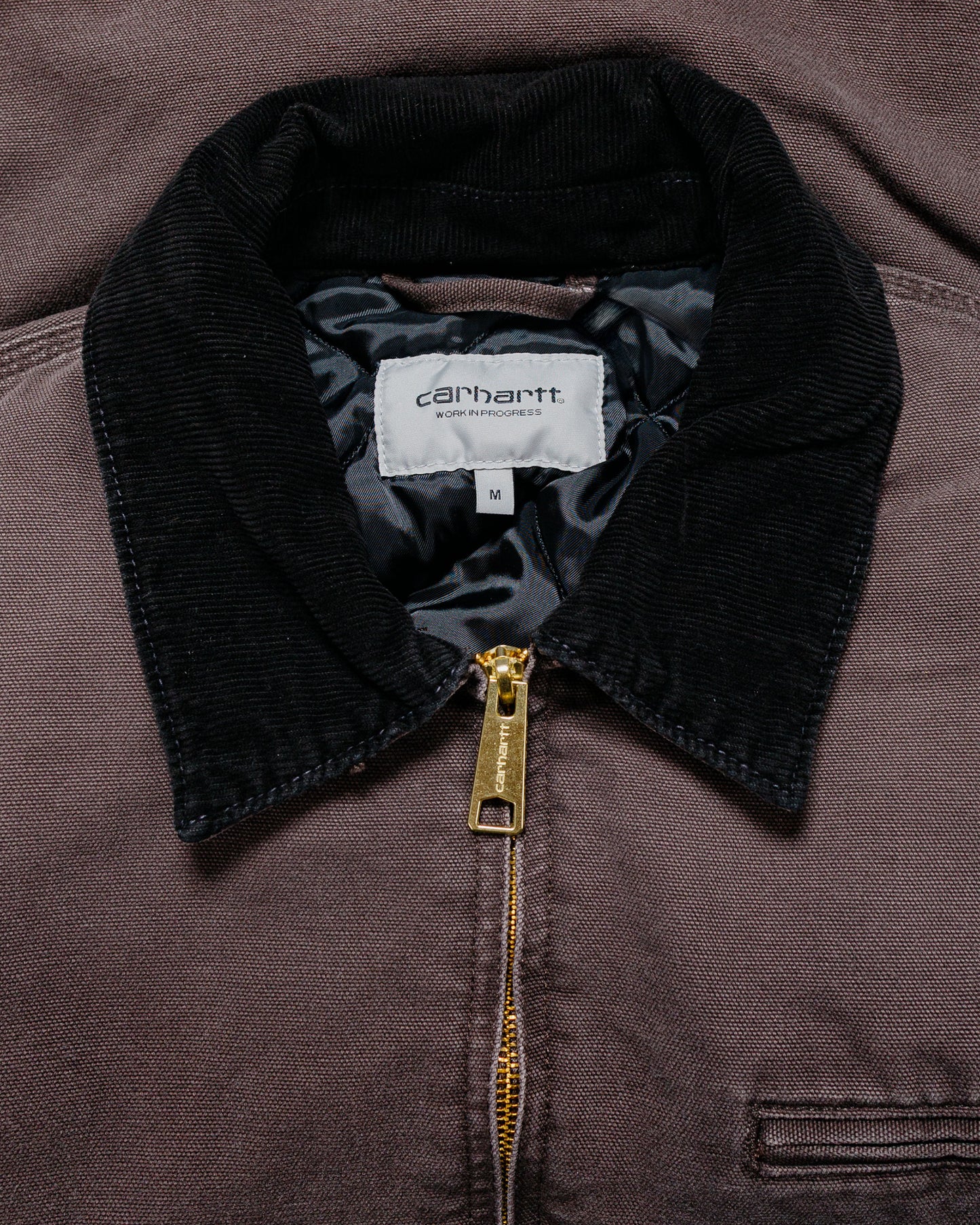 lost & found Carhartt Work In Progress Carhartt W.I.P. OG Detroit Jacket Tobacco/Black Stone Canvas