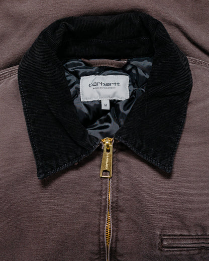 lost & found Carhartt Work In Progress Carhartt W.I.P. OG Detroit Jacket Tobacco/Black Stone Canvas