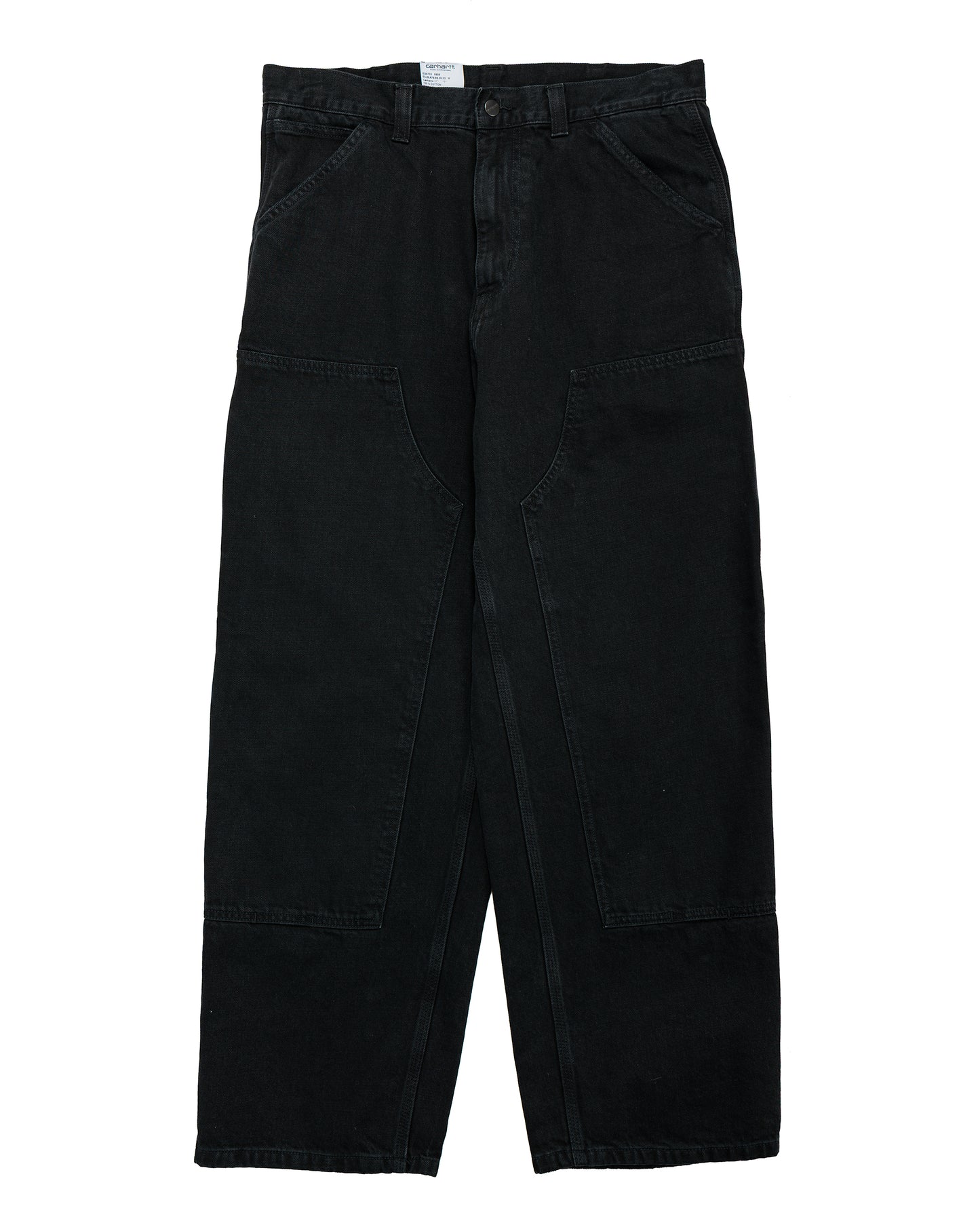 lost & found Carhartt Work In Progress Carhartt W.I.P. OG Double Knee Pant Black Grind Wash