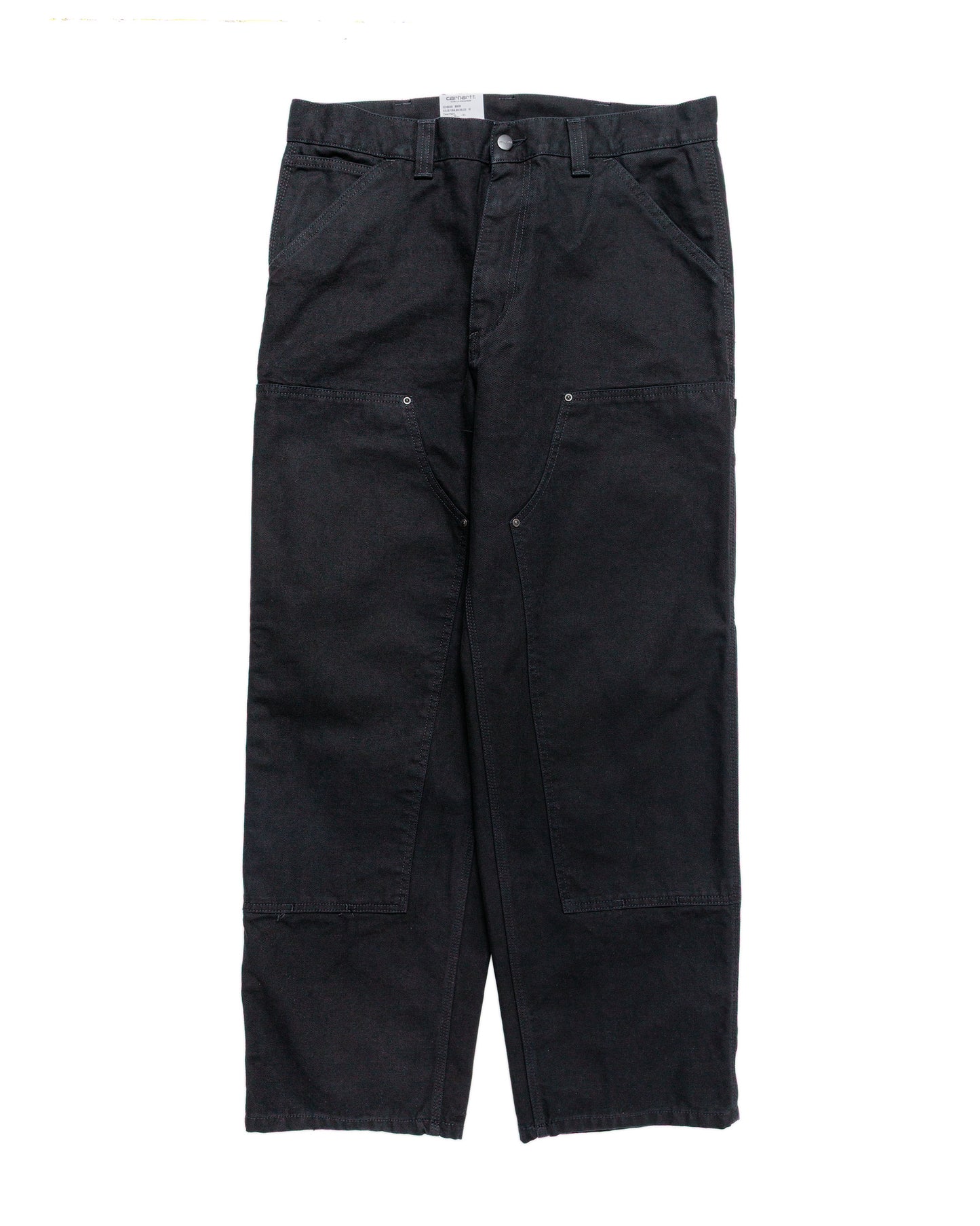 lost & found Carhartt Work In Progress Carhartt W.I.P. OG Double Knee Pant Black Stone Washed