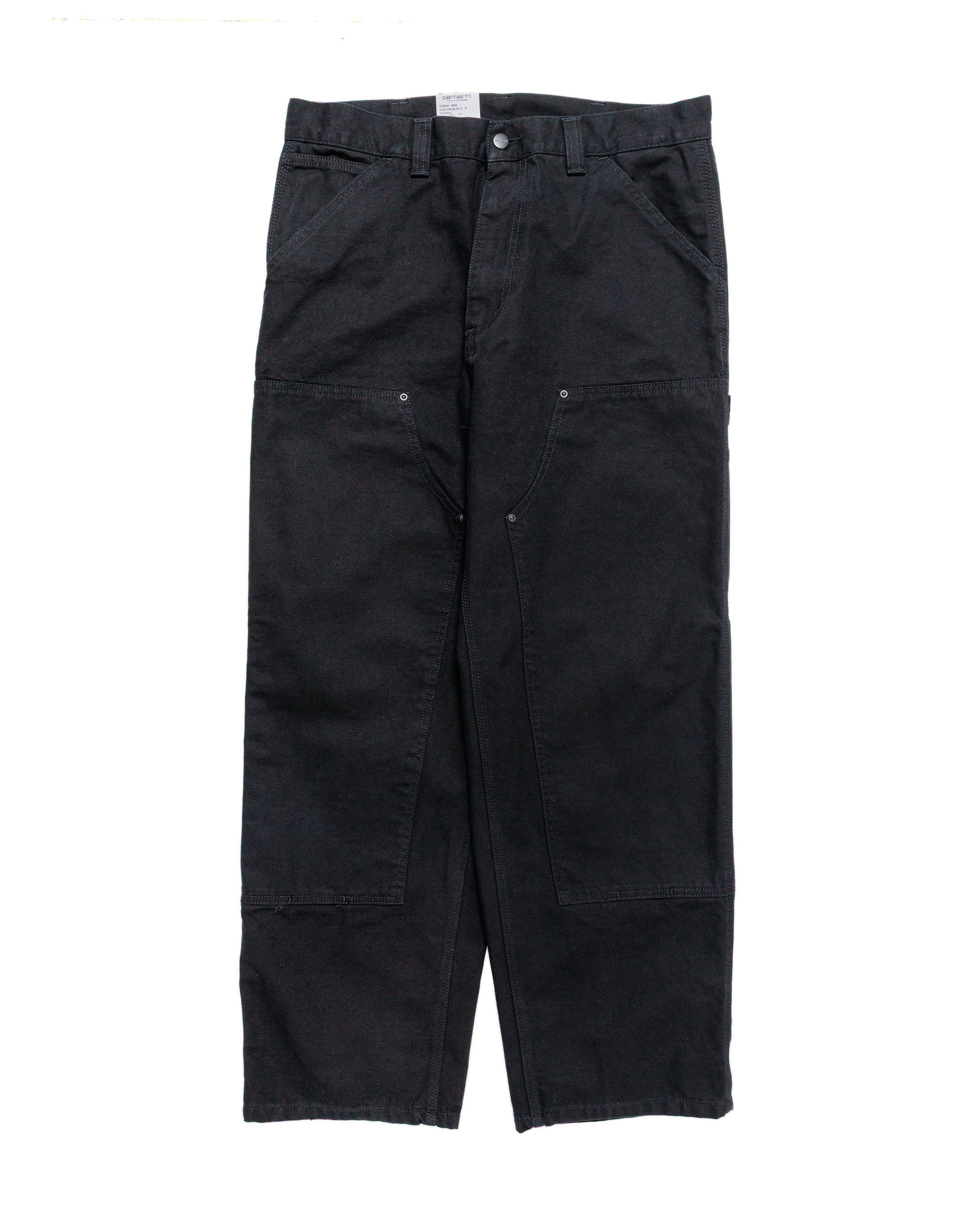lost & found Carhartt Work In Progress Carhartt W.I.P. OG Double Knee Pant Black Stone Washed