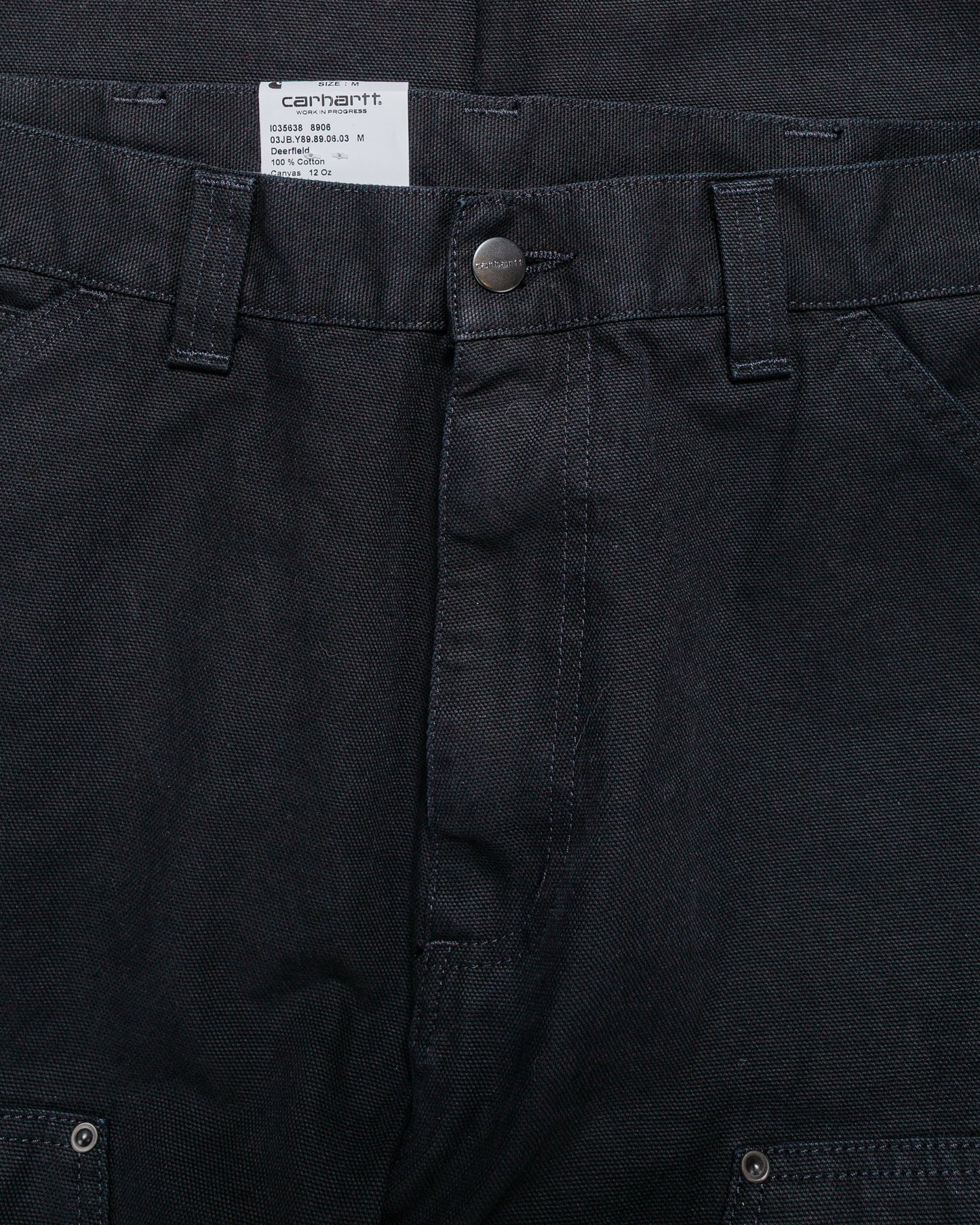 lost & found Carhartt Work In Progress Carhartt W.I.P. OG Double Knee Pant Black Stone Washed