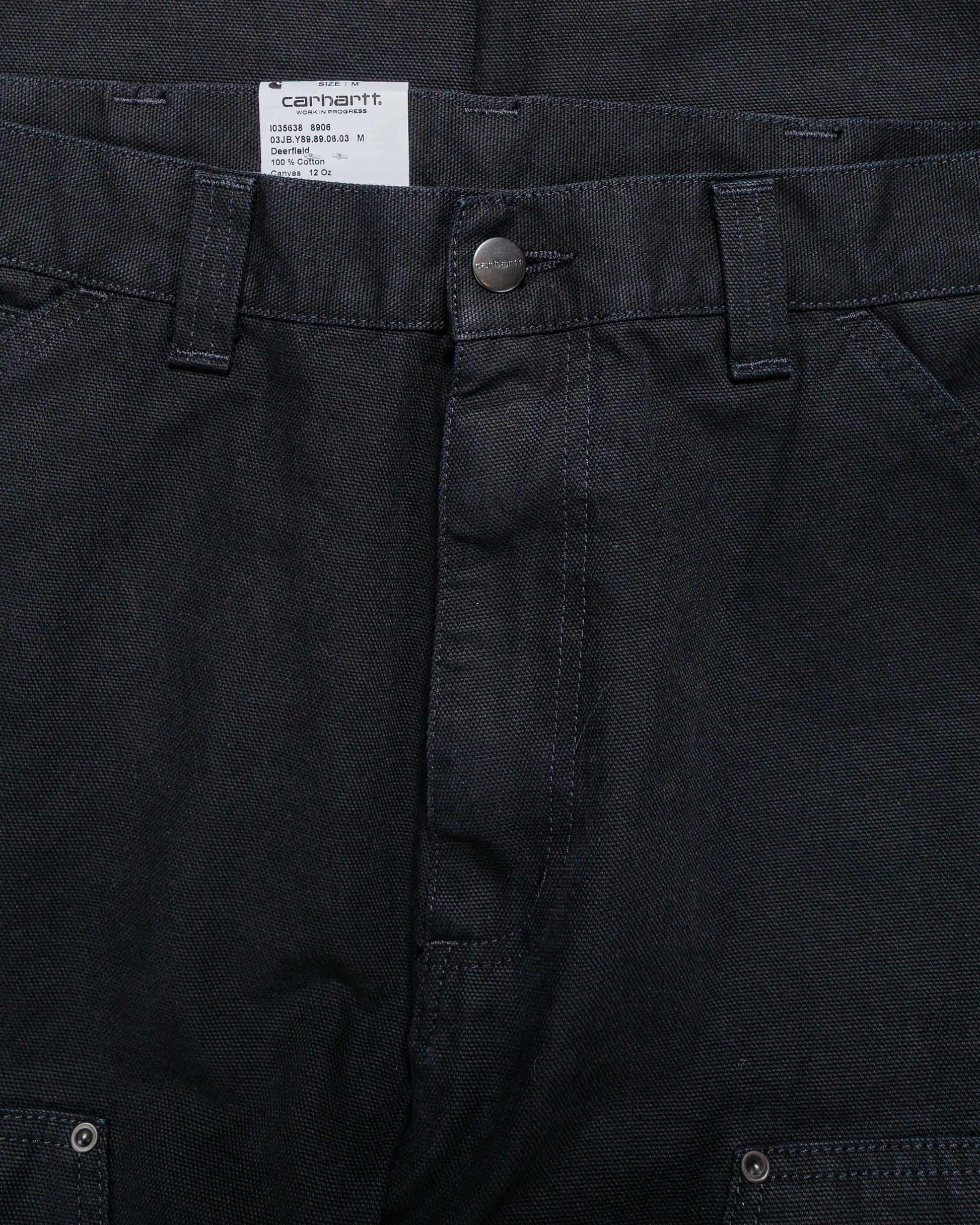 lost & found Carhartt Work In Progress Carhartt W.I.P. OG Double Knee Pant Black Stone Washed