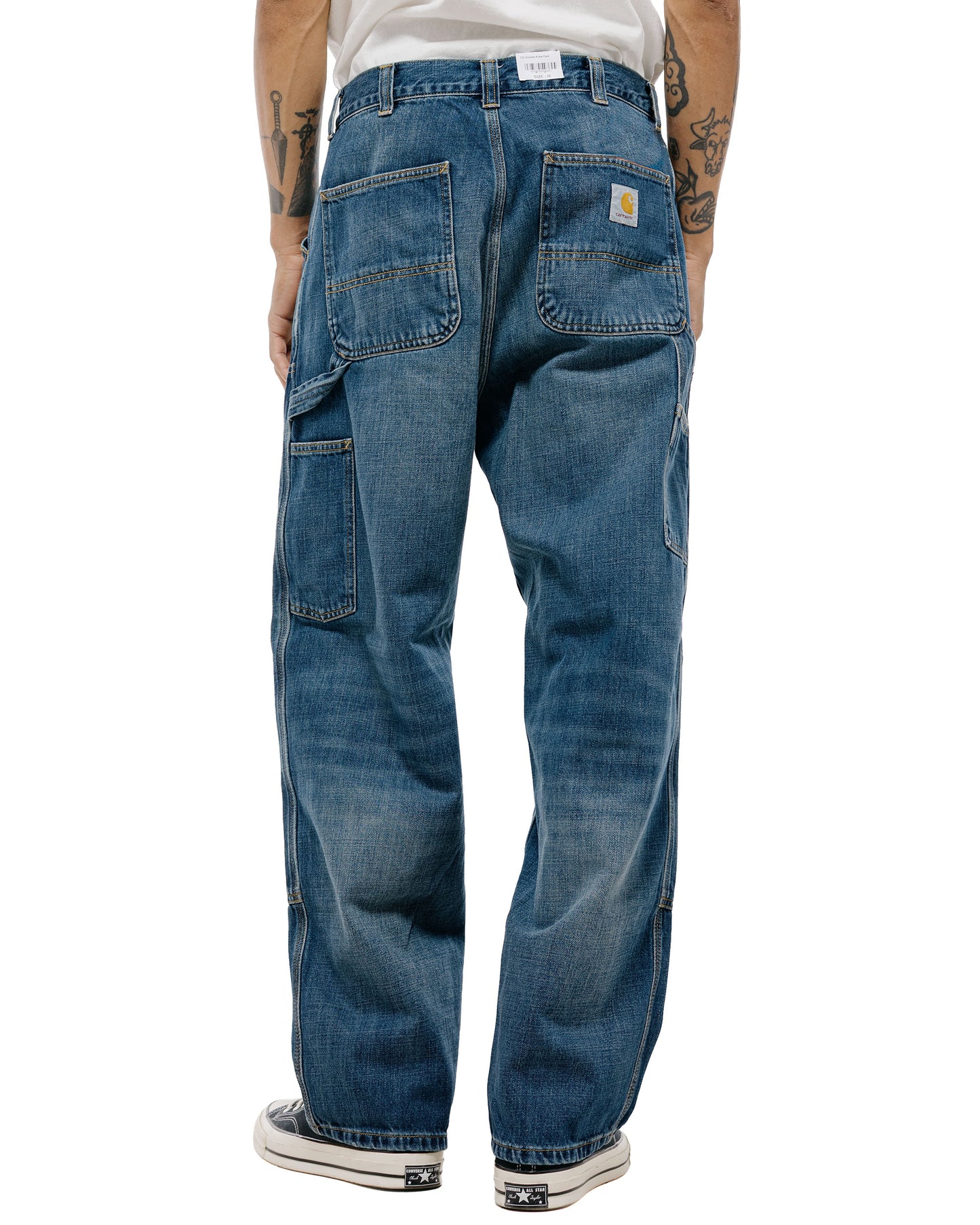 Carhartt W.I.P. OG Double Knee Pant Blue Dark Used Wash