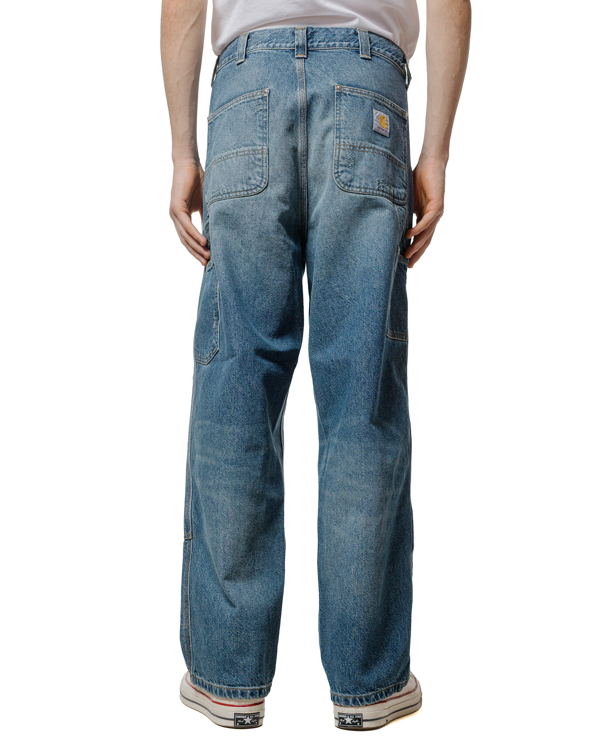 lost & found Carhartt Work In Progress Carhartt W.I.P. OG Double Knee Pant Blue Grind Wash