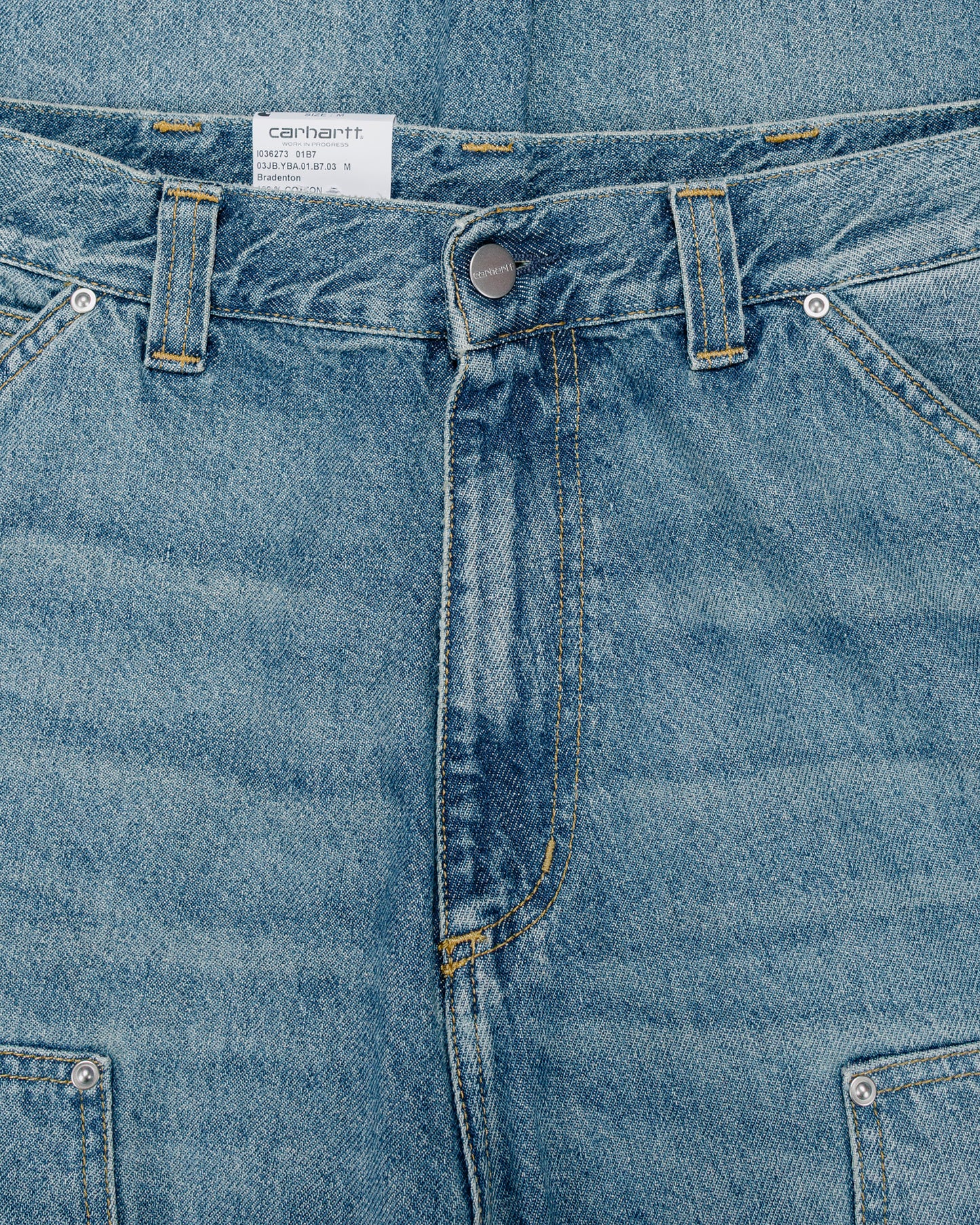 lost & found Carhartt Work In Progress Carhartt W.I.P. OG Double Knee Pant Blue Grind Wash