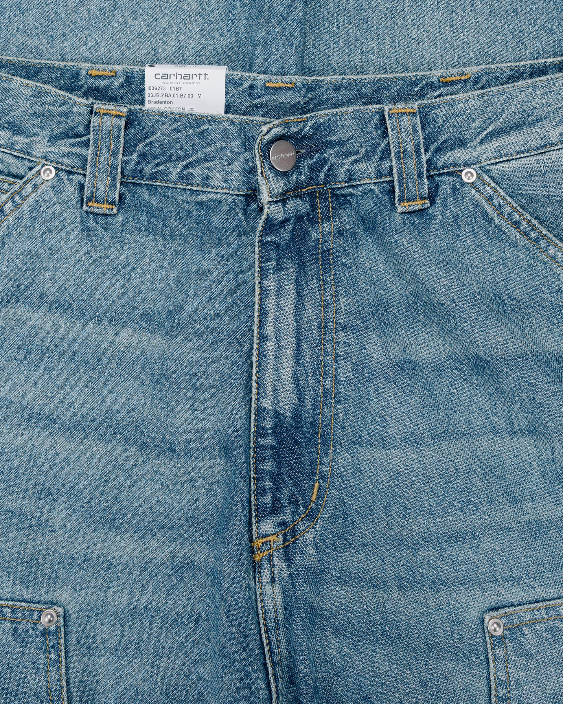 lost & found Carhartt Work In Progress Carhartt W.I.P. OG Double Knee Pant Blue Grind Wash