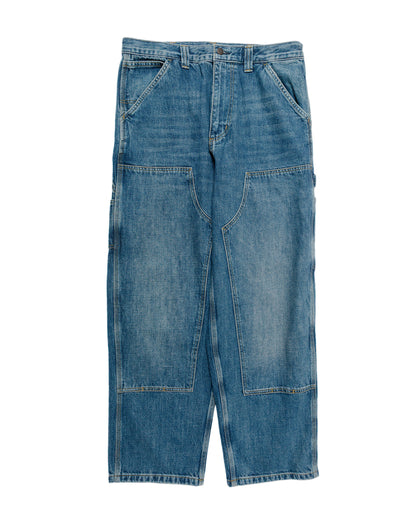 lost & found Carhartt Work In Progress Carhartt W.I.P. OG Double Knee Pant Denim Blue Dark Used Wash