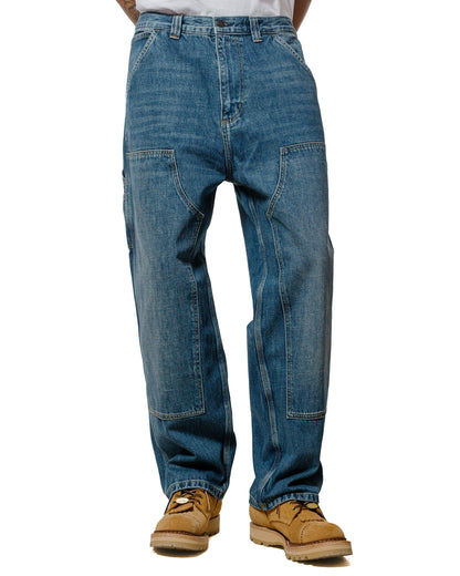 lost & found Carhartt Work In Progress Carhartt W.I.P. OG Double Knee Pant Denim Blue Dark Used Wash