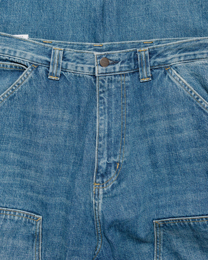 lost & found Carhartt Work In Progress Carhartt W.I.P. OG Double Knee Pant Denim Blue Dark Used Wash