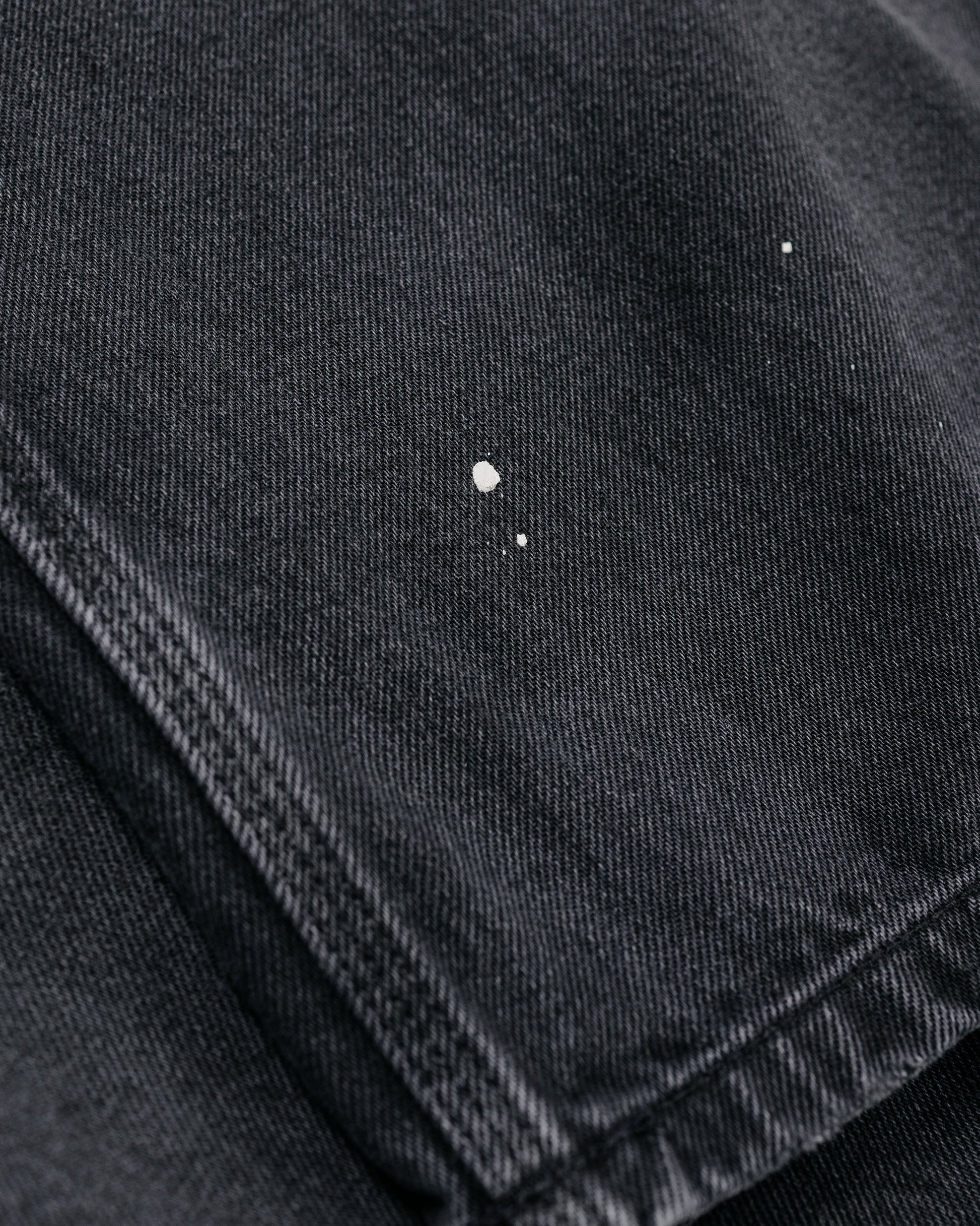 lost & found Carhartt Work In Progress Carhartt W.I.P. OG Single Knee Pant Black Destroy Wash Splatter