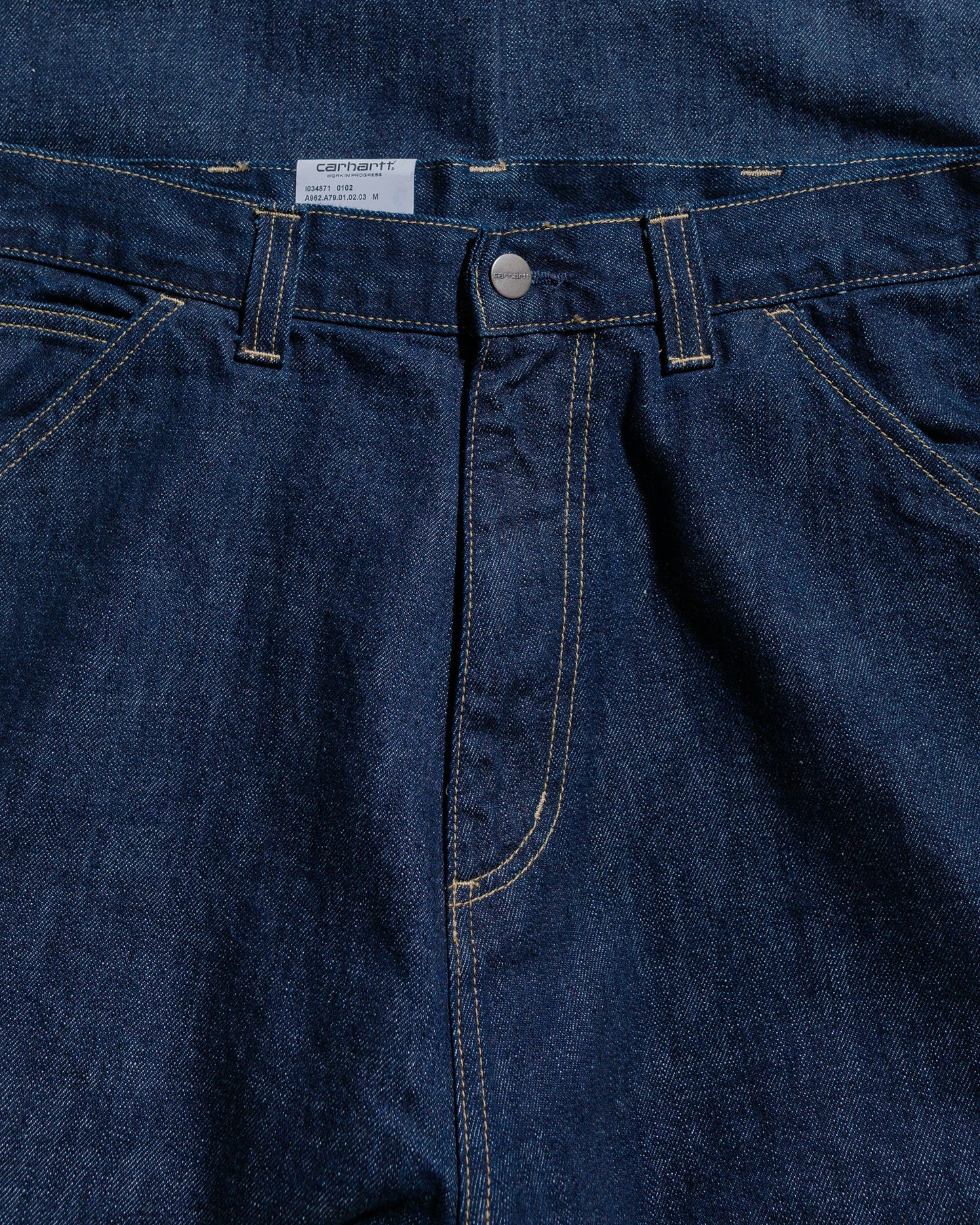 lost & found Carhartt Work In Progress Carhartt W.I.P. OG Single Knee Pant Blue Rinsed