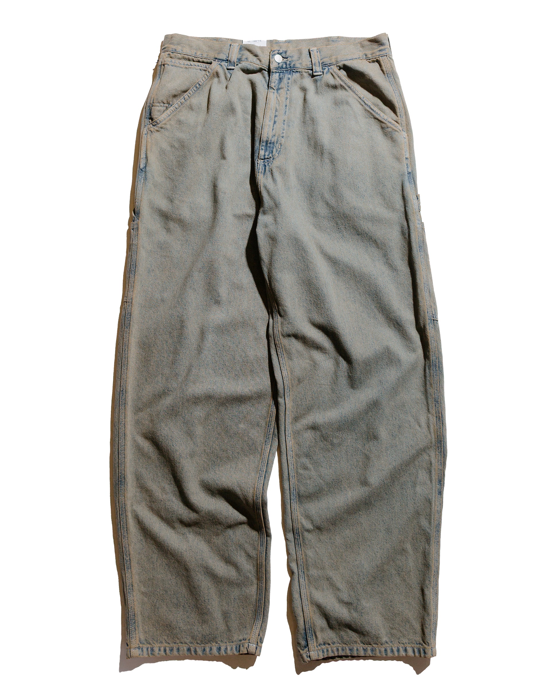 lost & found Carhartt Work In Progress Carhartt W.I.P. OG Single Knee Pant Blue/Leather Garment Dyed