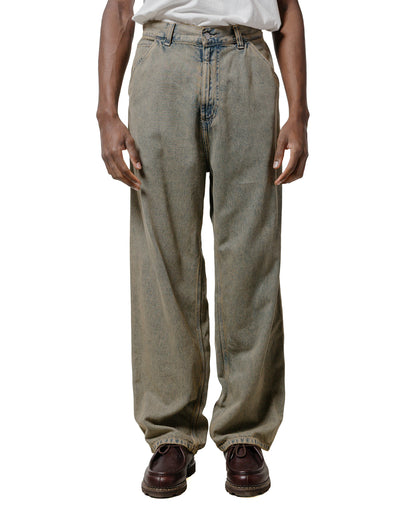 lost & found Carhartt Work In Progress Carhartt W.I.P. OG Single Knee Pant Blue/Leather Garment Dyed