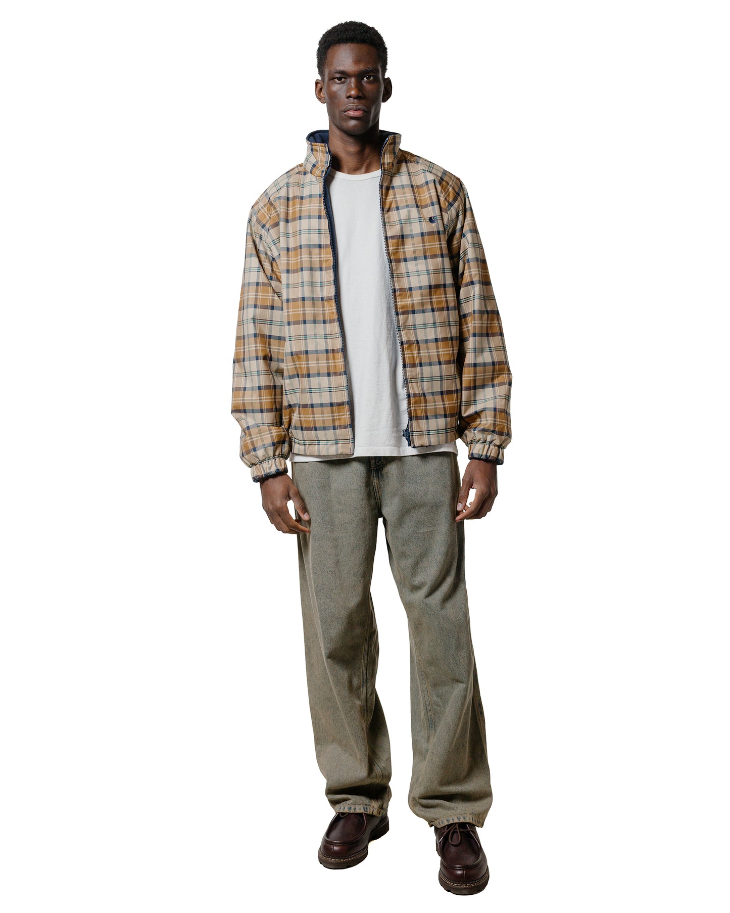 lost & found Carhartt Work In Progress Carhartt W.I.P. OG Single Knee Pant Blue/Leather Garment Dyed