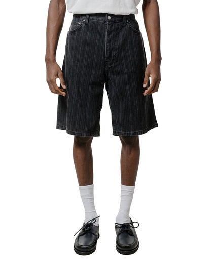 lost & found Carhartt Work In Progress Carhartt W.I.P. Rylan Stripe Short Black Stone Washed