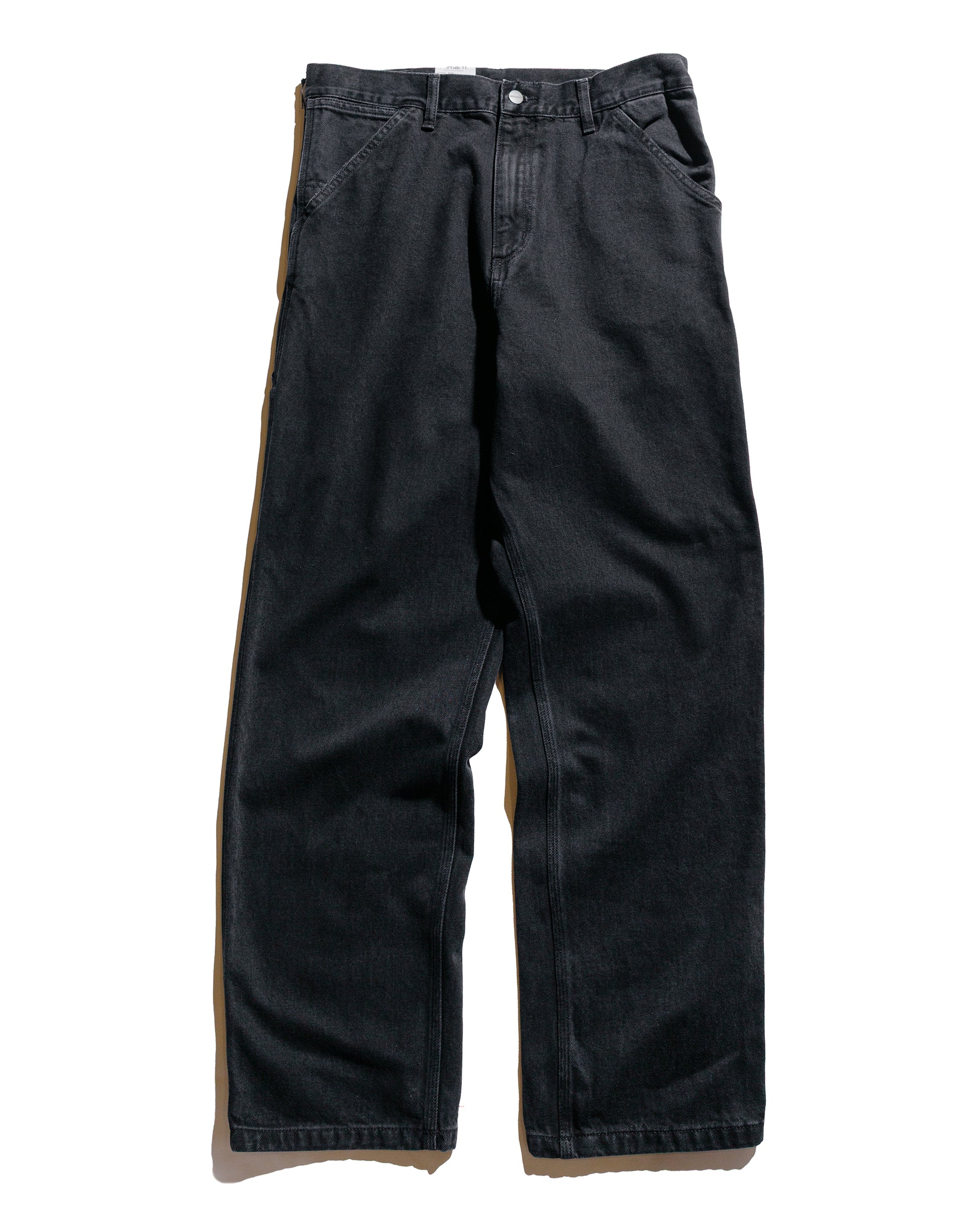 lost & found Carhartt Work In Progress Carhartt W.I.P. Single Knee Pant Black Stone Washed