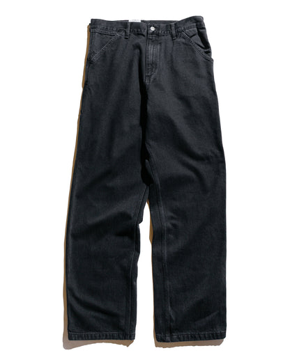 lost & found Carhartt Work In Progress Carhartt W.I.P. Single Knee Pant Black Stone Washed