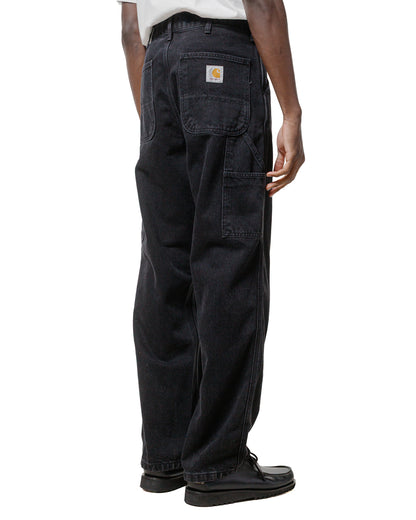 lost & found Carhartt Work In Progress Carhartt W.I.P. Single Knee Pant Black Stone Washed