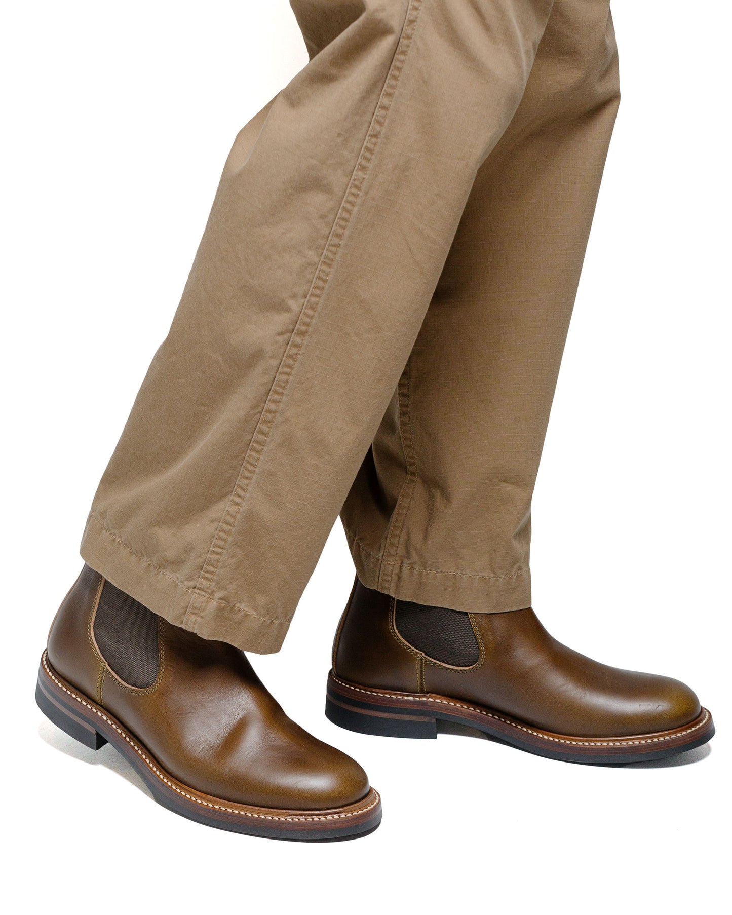 lost & found John Lofgren Bootmaker John Lofgren Bootmaker Chelsea Boots Horween CXL Dark Olive