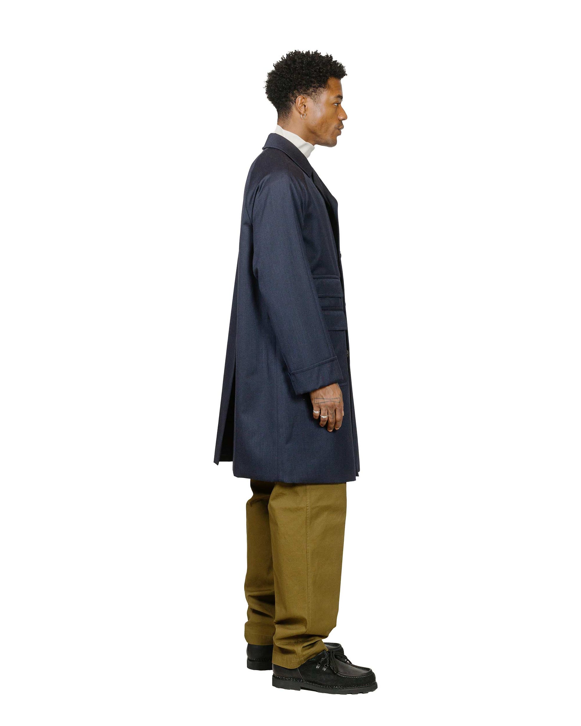 lost & found Cohérence Cohérence Corb II Whiptwill Over Coat Dark Blue