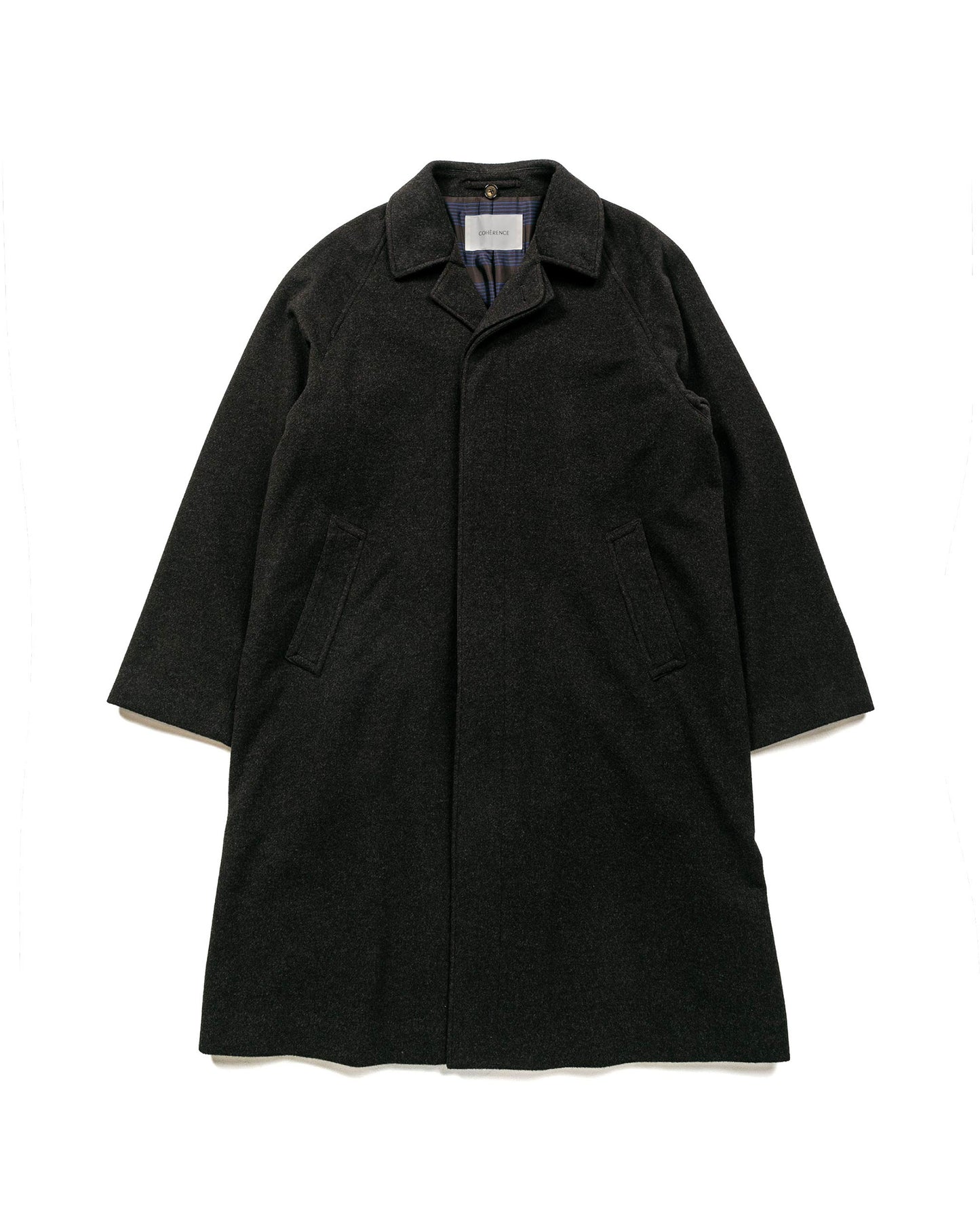 lost & found Cohérence Cohérence Ruiz Mosser Jersey Over Coat Brown