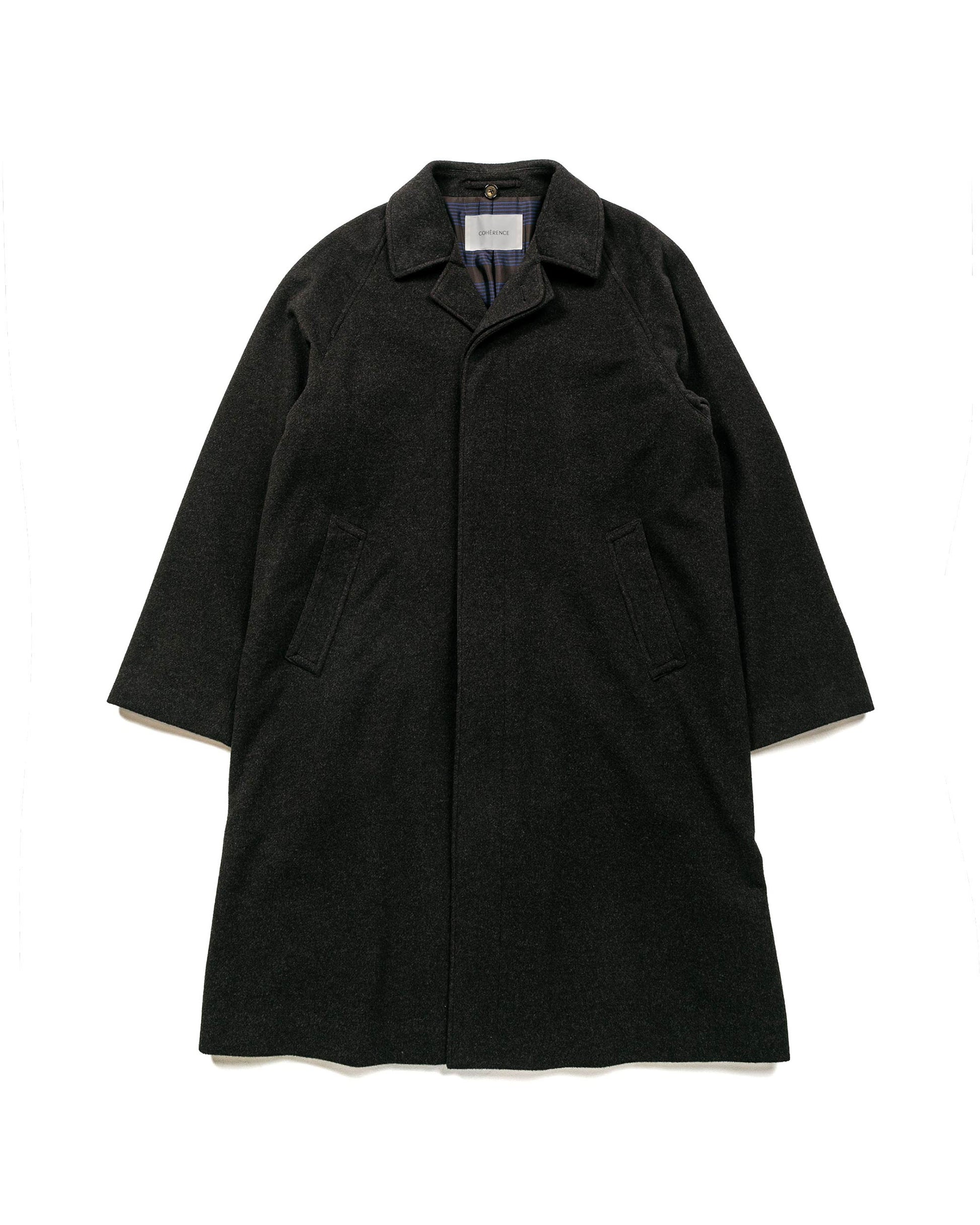 lost & found Cohérence Cohérence Ruiz Mosser Jersey Over Coat Brown