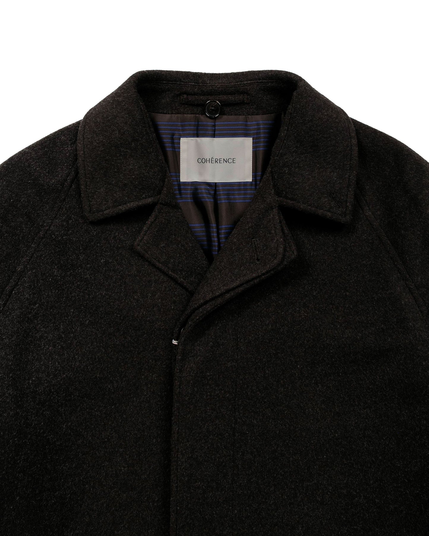 lost & found Cohérence Cohérence Ruiz Mosser Jersey Over Coat Brown