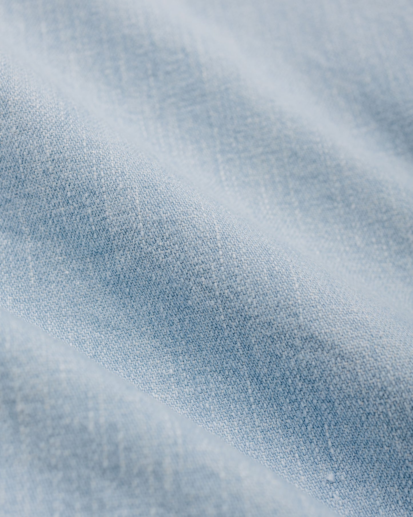 lost & found Cohérence Cohérence Abiquiu 10oz Logger Selvedge Denim Shirt Aqua Blue