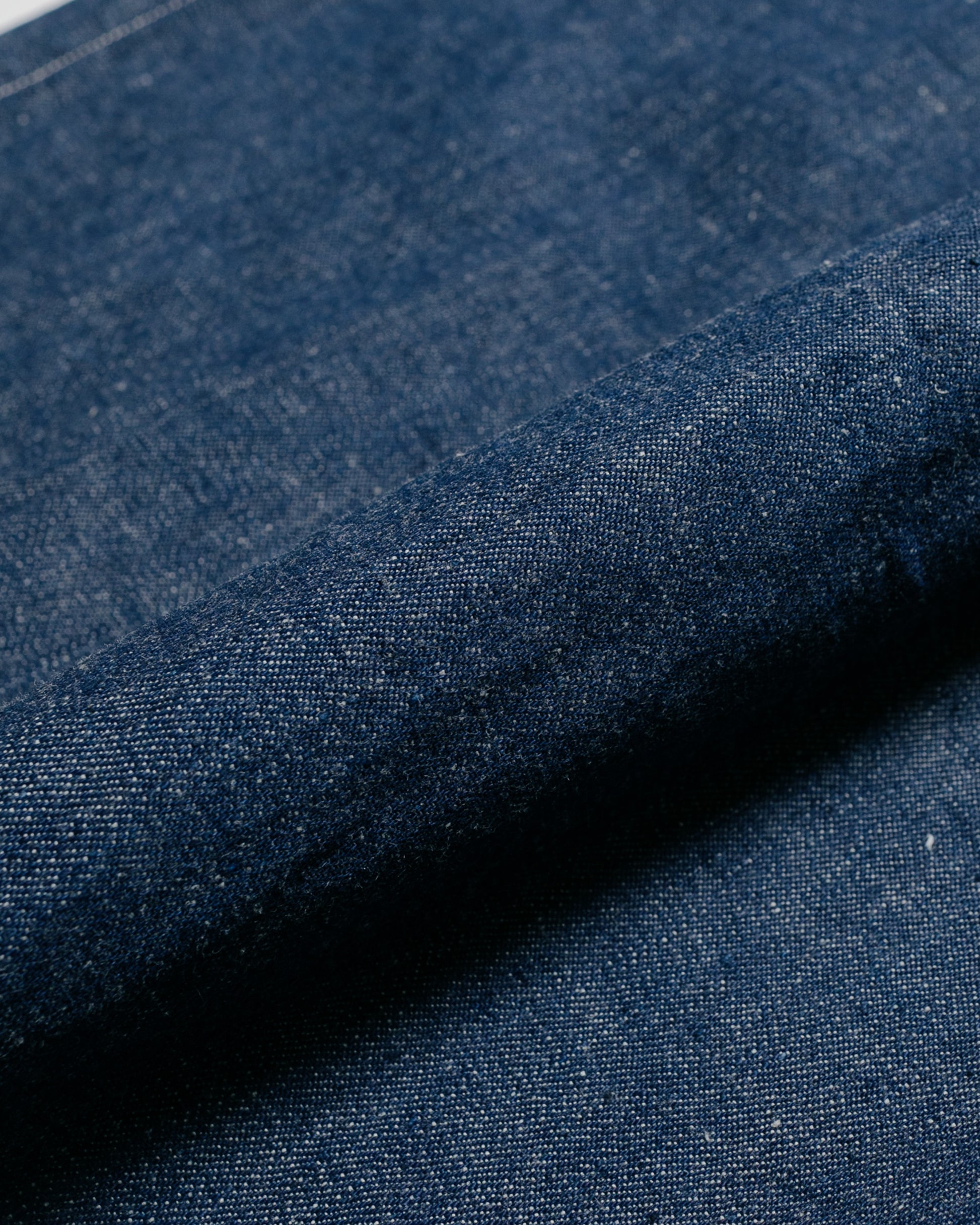 lost & found Cohérence Cohérence Alain 10oz Logger Selvedge Denim Trouser Indigo
