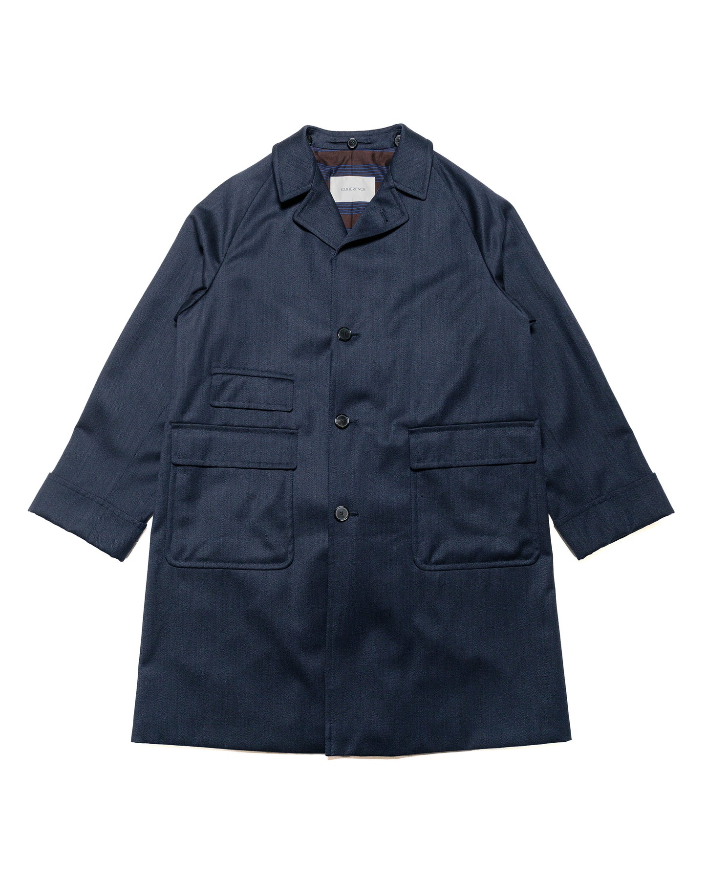 lost & found Cohérence Cohérence Corb II Whiptwill Over Coat Dark Blue