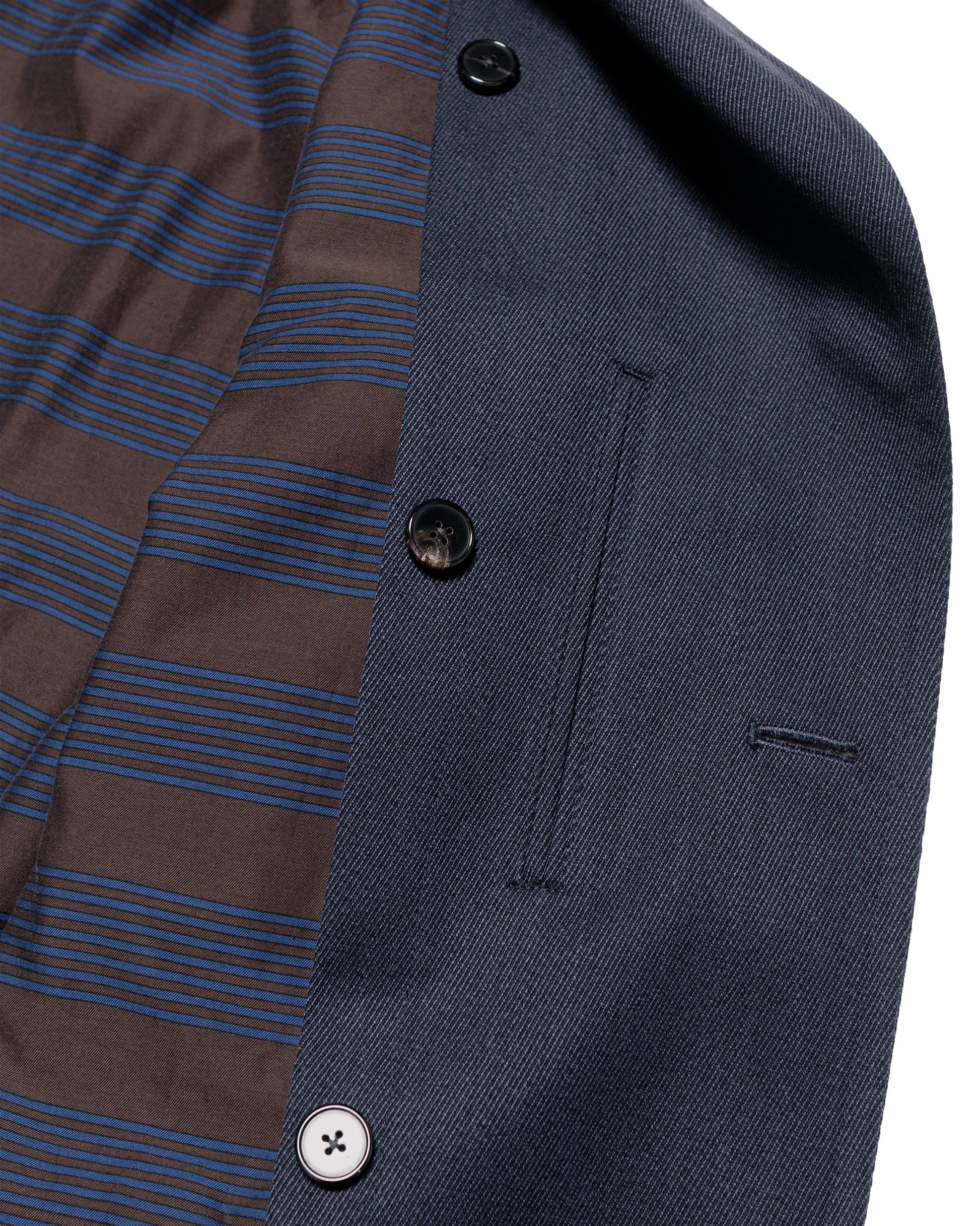 lost & found Cohérence Cohérence Corb II Whiptwill Over Coat Dark Blue