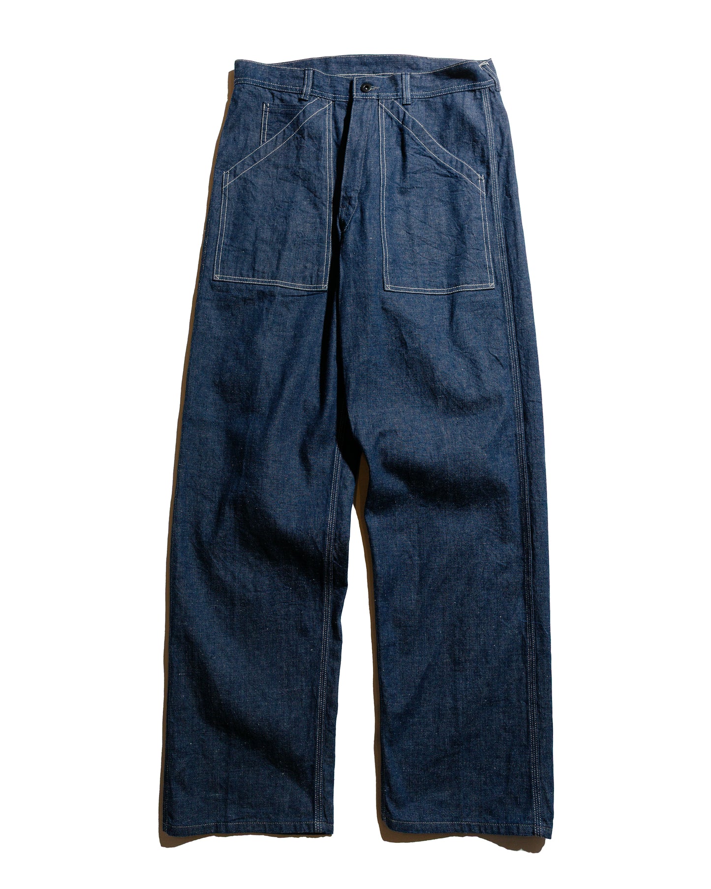 lost & found Cohérence Cohérence Paul 10oz Logger Selvedge Denim Indigo