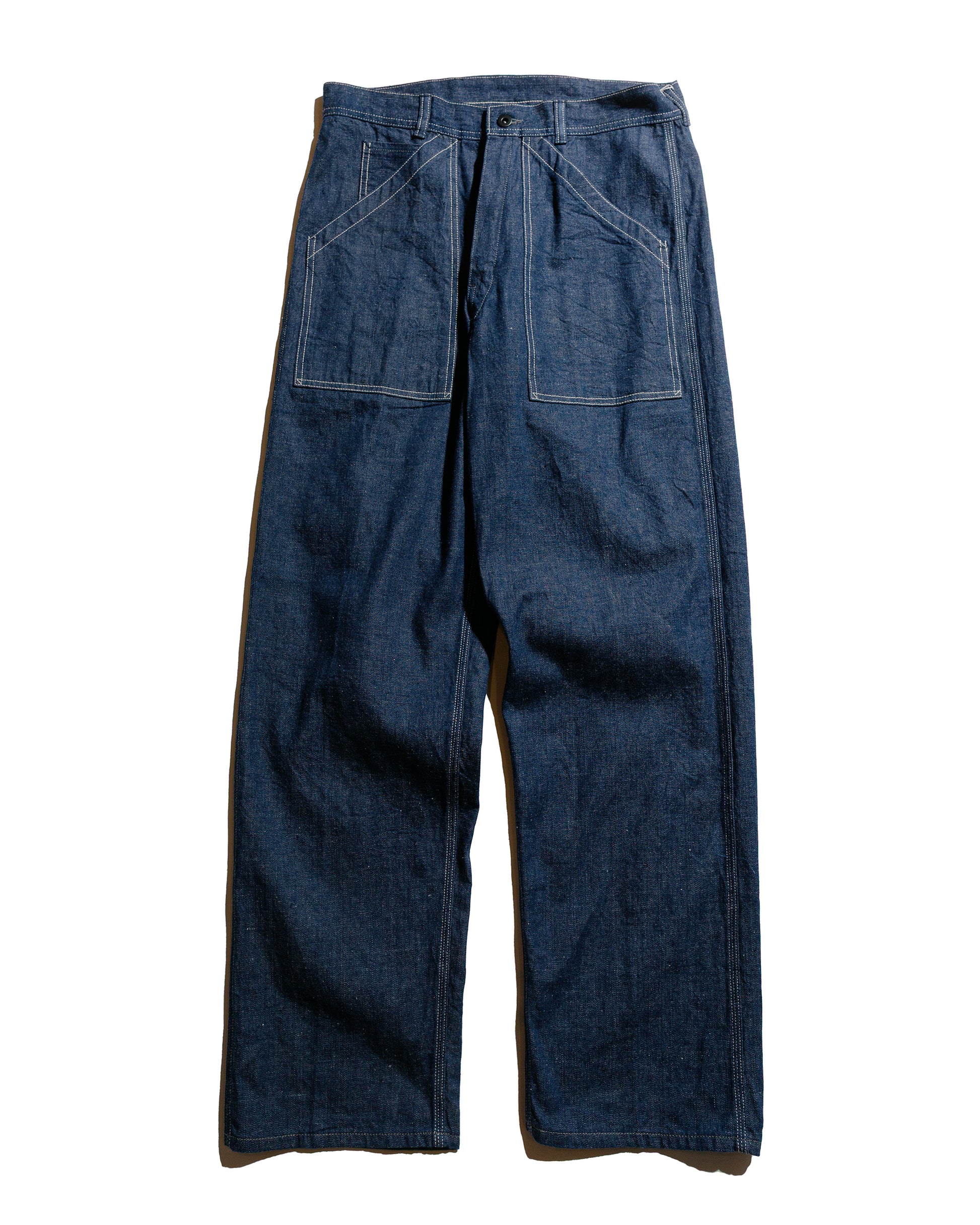 lost & found Cohérence Cohérence Paul 10oz Logger Selvedge Denim Indigo