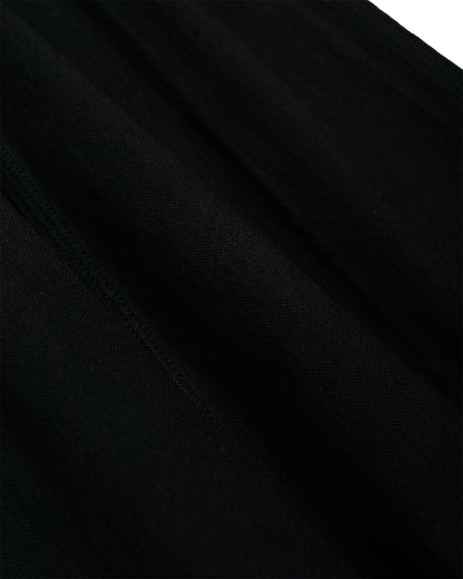lost & found Cohérence Cohérence Paul Linen/Cotton Chevron Trouser Black