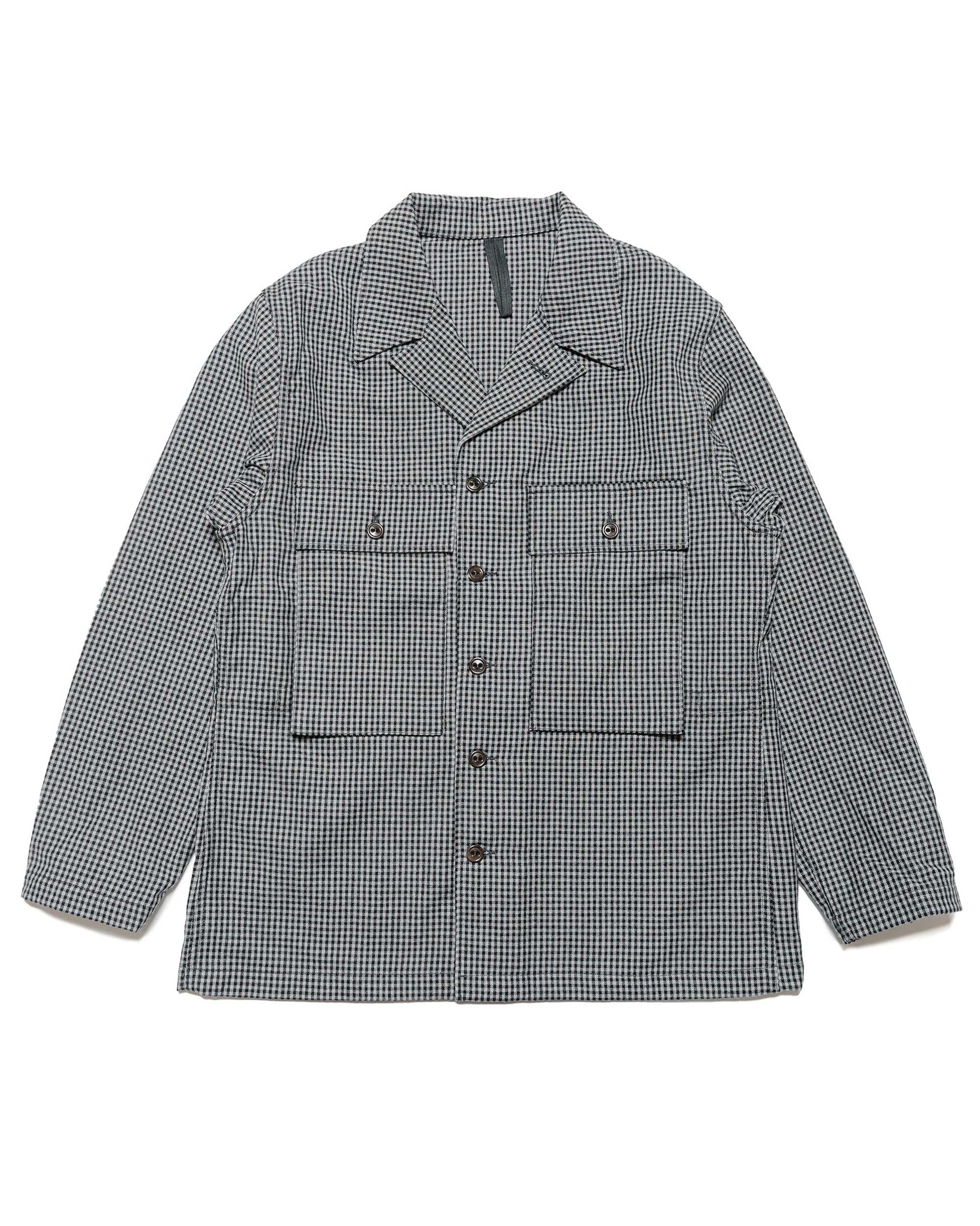 lost & found Cohérence Cohérence Vernon-D Rover Wool Twill Jacket Check